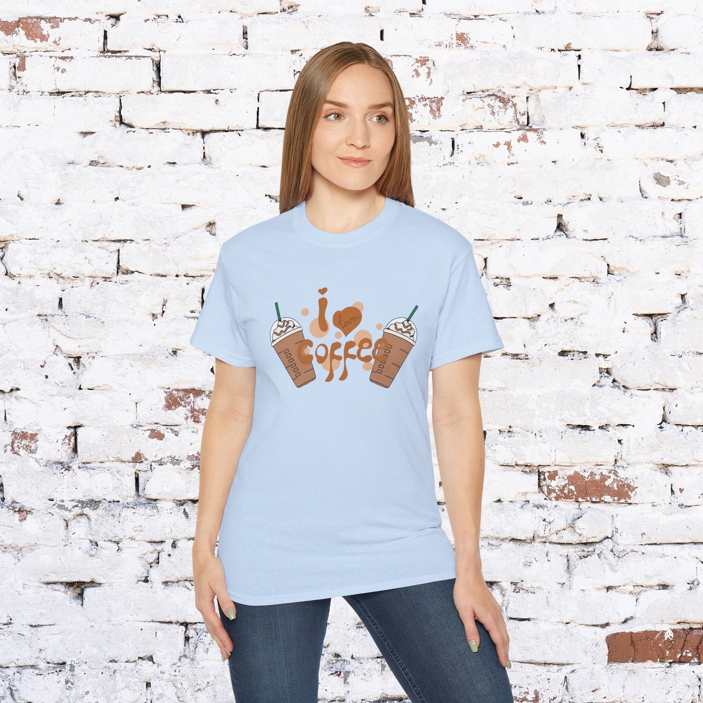 I Love Coffee Unisex Ultra Cotton Tee - Perfect for Coffee Lovers