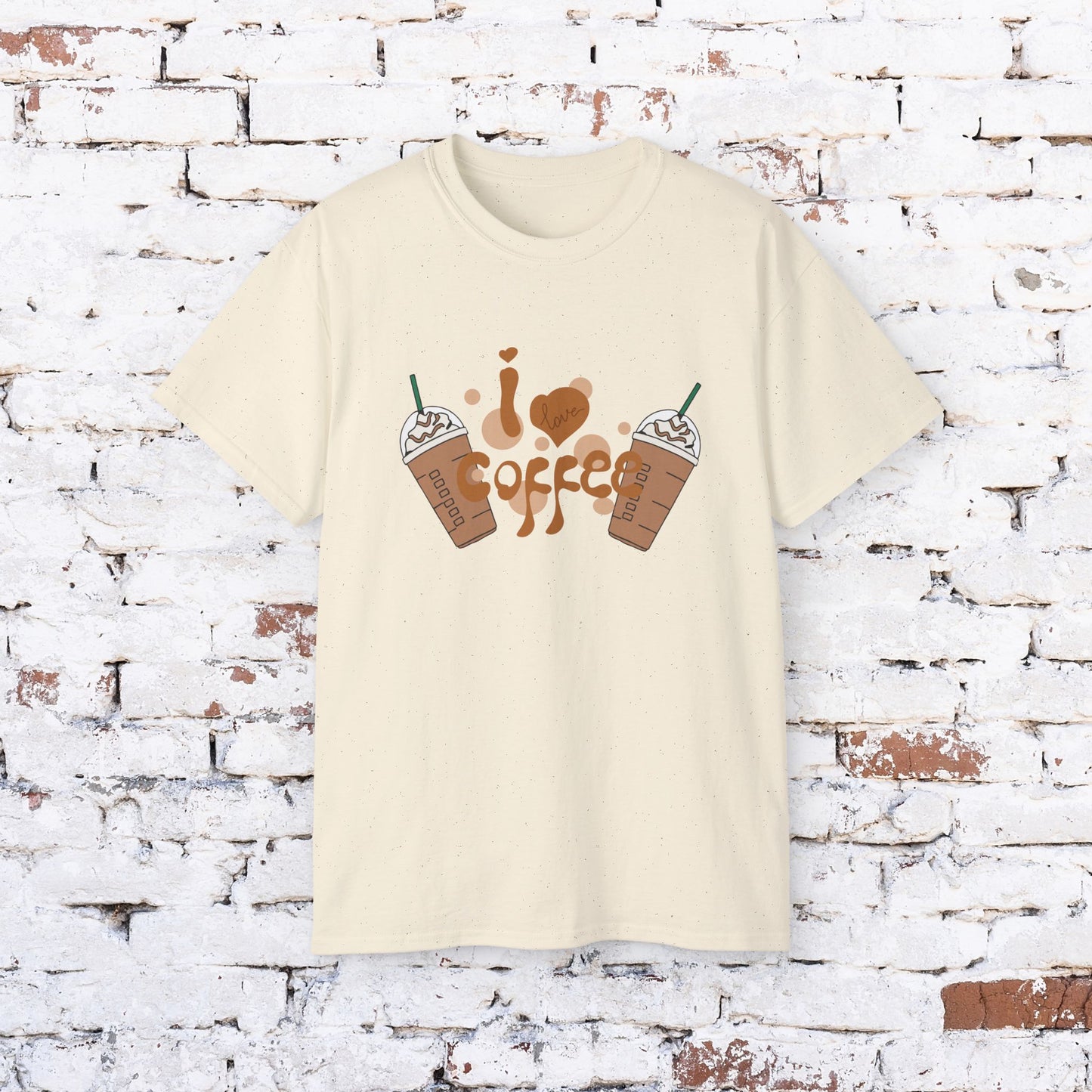 I Love Coffee Unisex Ultra Cotton Tee - Perfect for Coffee Lovers