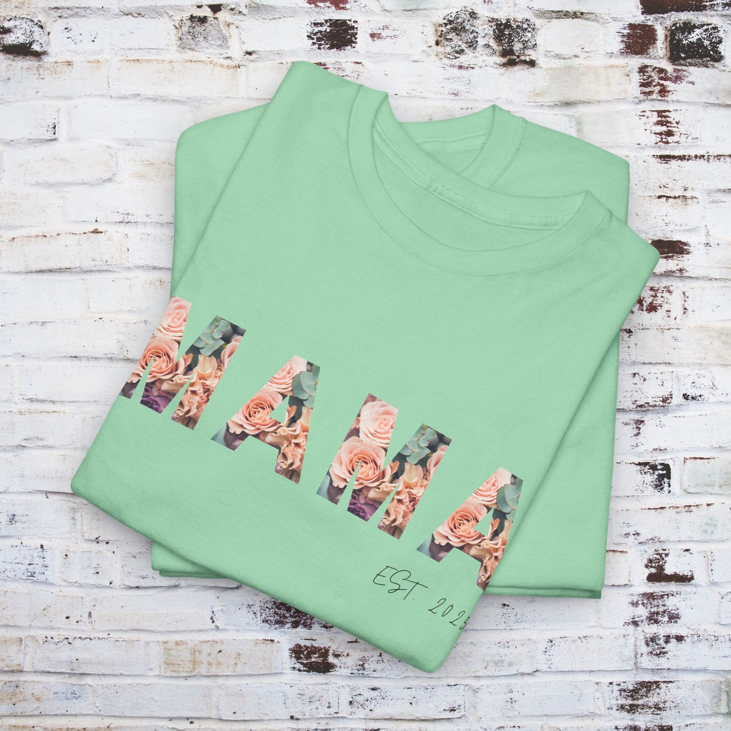 Mama Established 2011 Unisex Heavy Cotton Tee - Perfect Gift for Moms