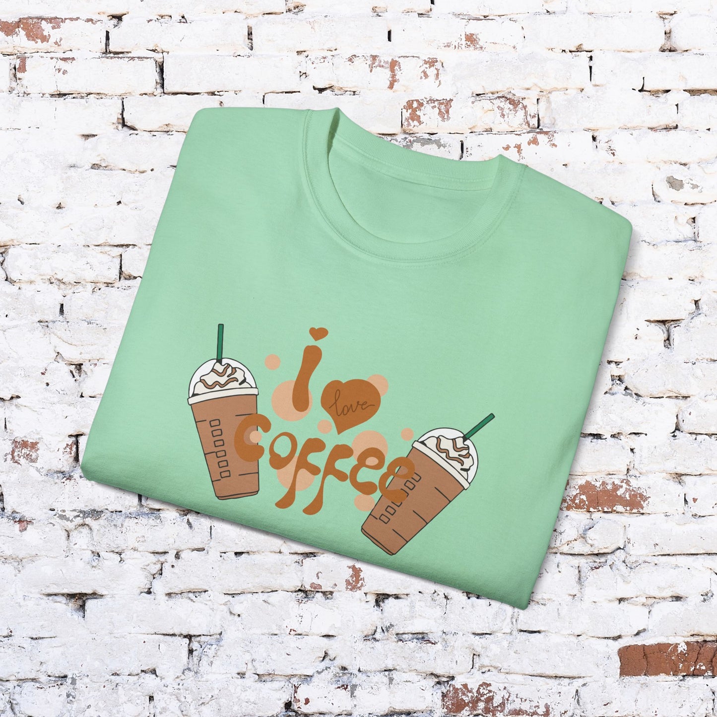I Love Coffee Unisex Ultra Cotton Tee - Perfect for Coffee Lovers
