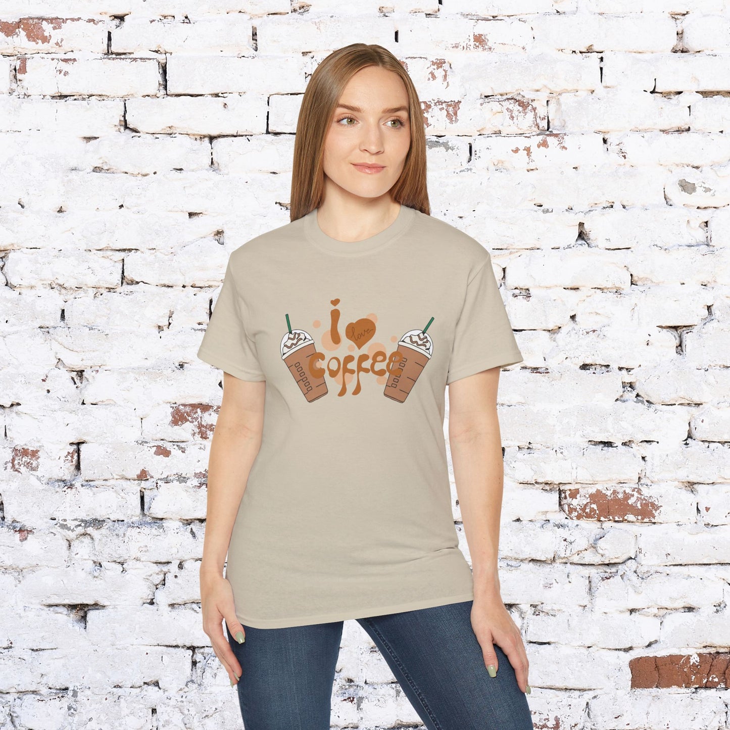 I Love Coffee Unisex Ultra Cotton Tee - Perfect for Coffee Lovers