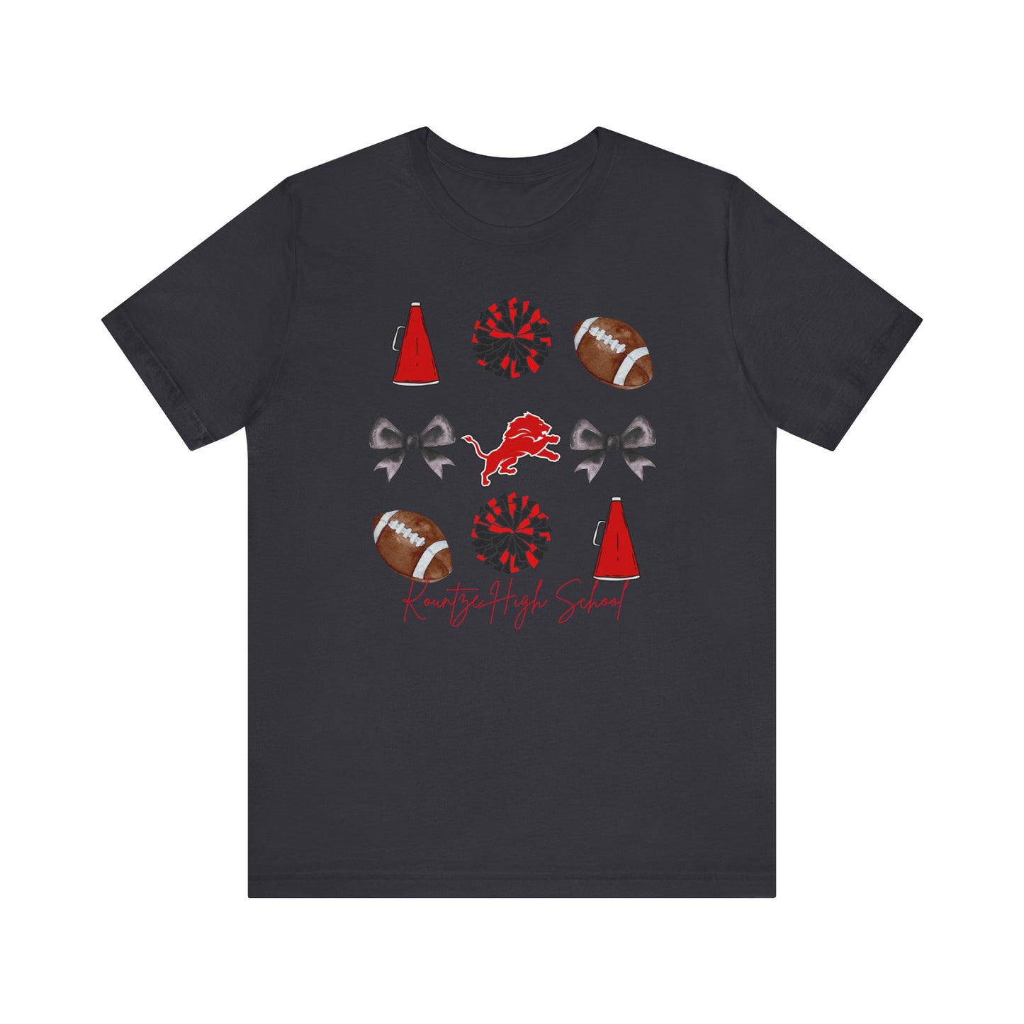 Kountze High School Spirit T-Shirt | Lions Mascot Cheer Football Pep Rally Tee | Game Day School Pride Shirt
