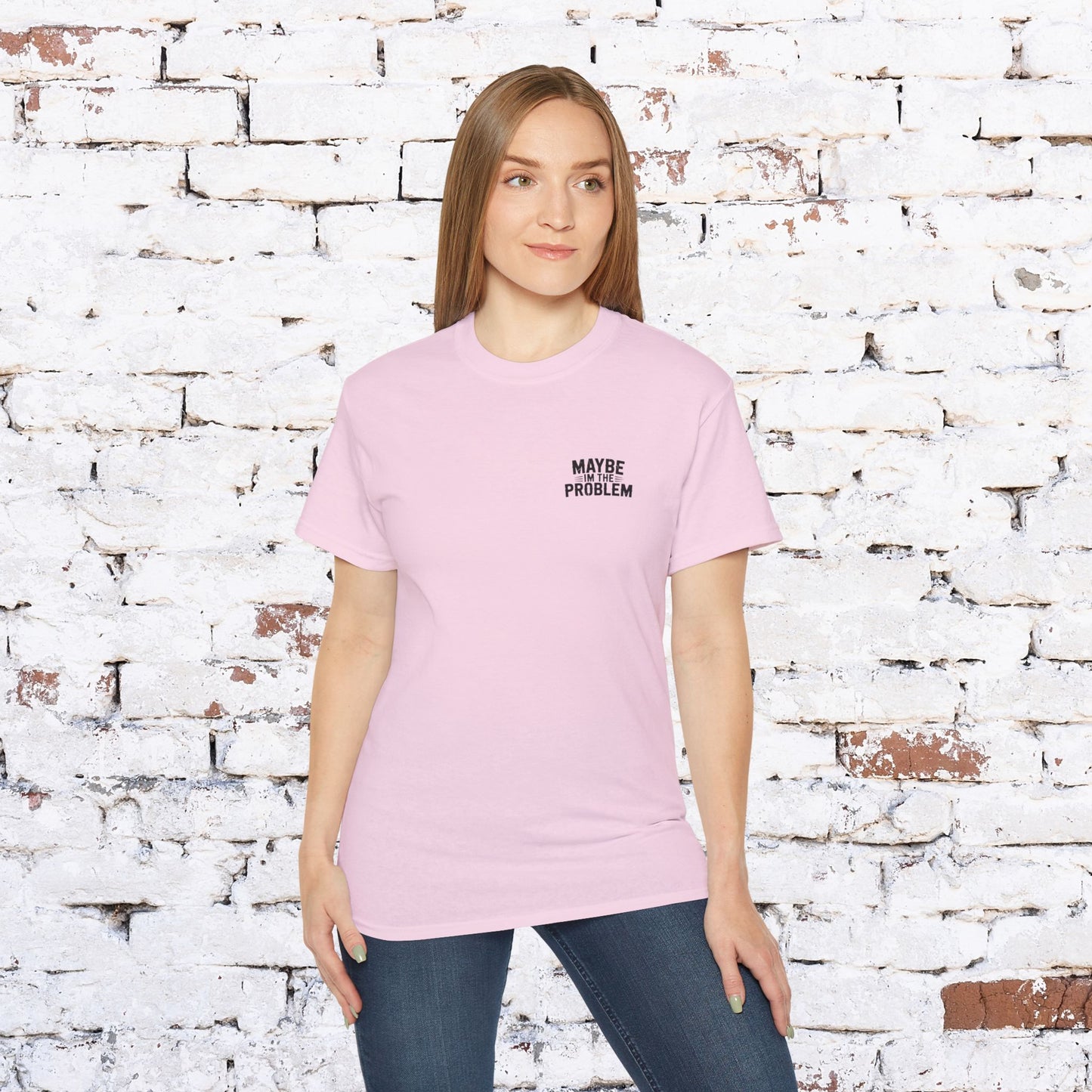 Funny Outdoorsy Unisex Ultra Cotton Tee - "Maybe I'm the Problem"