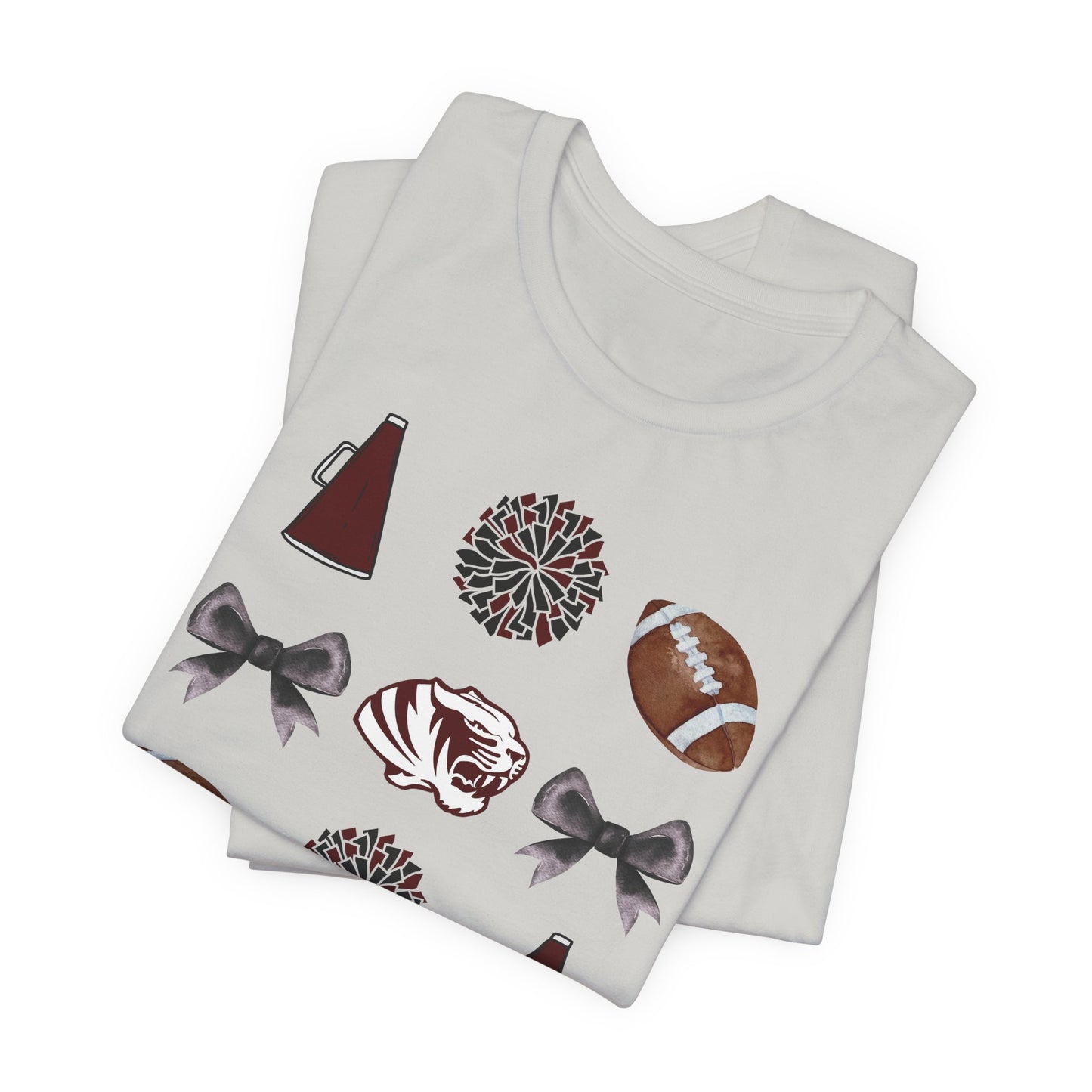 Silsbee High School Spirit T-Shirt | Tiger Mascot Cheer Football Pep Rally Tee | Game Day School Pride Shirt