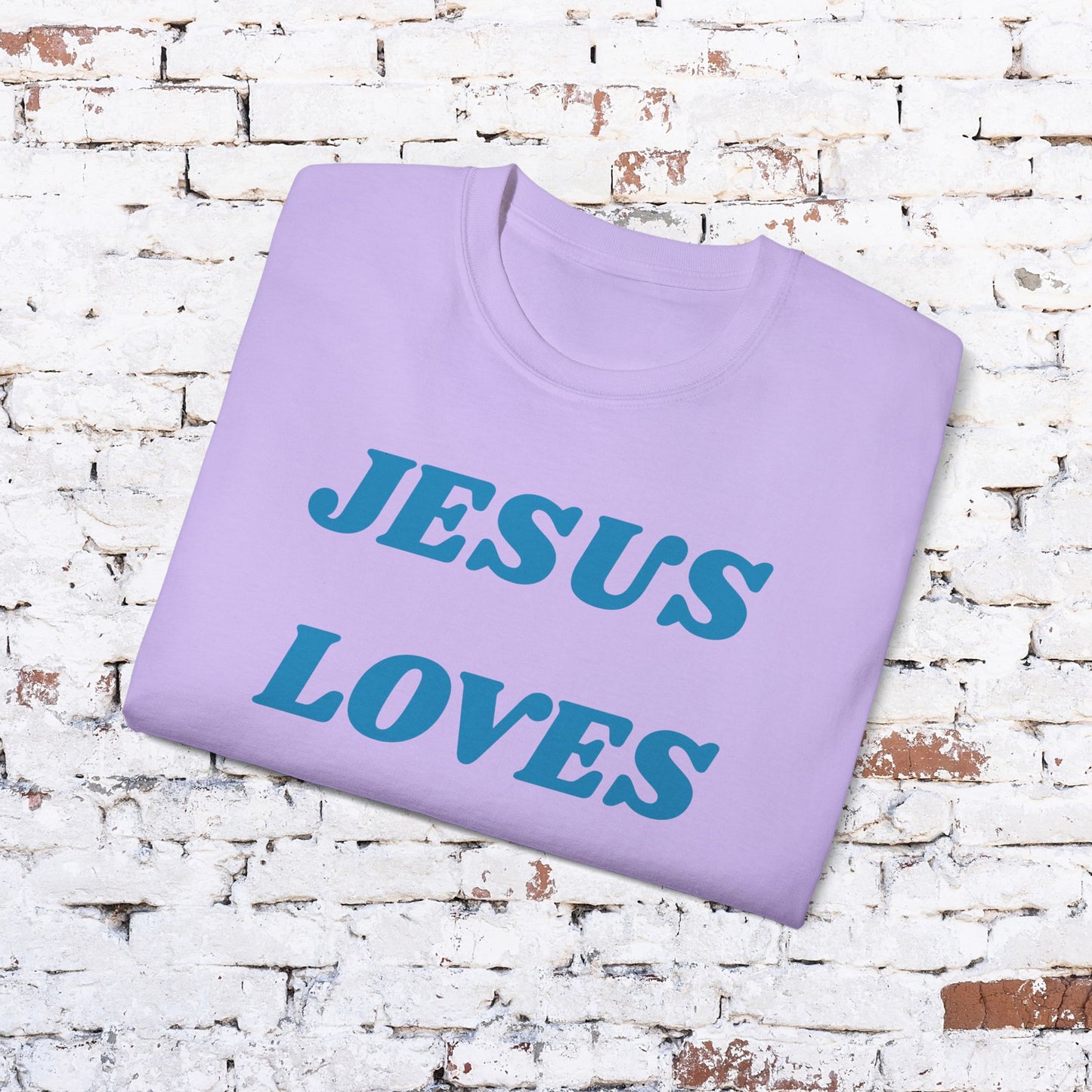 Jesus Loves You Unisex Ultra Cotton Tee - Faith-Based Casual Wear
