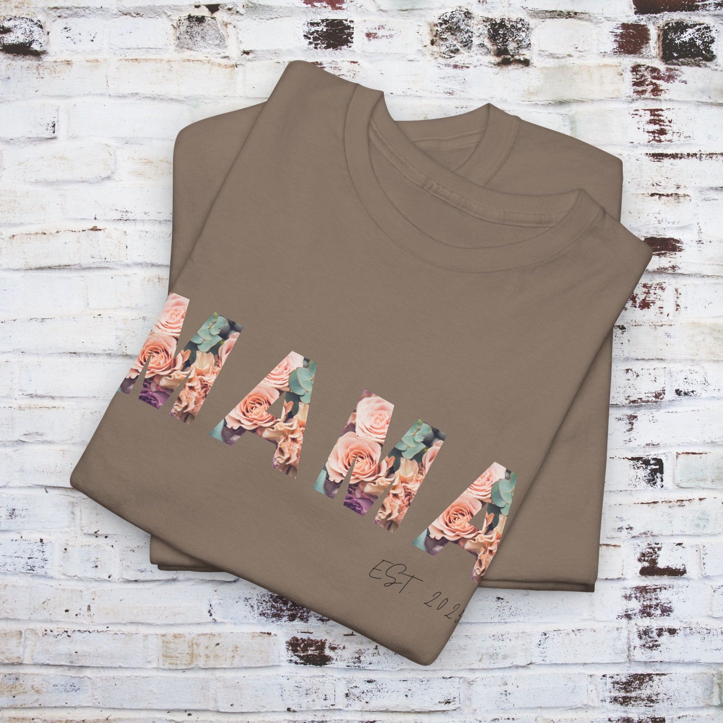 Mama Established 2011 Unisex Heavy Cotton Tee - Perfect Gift for Moms