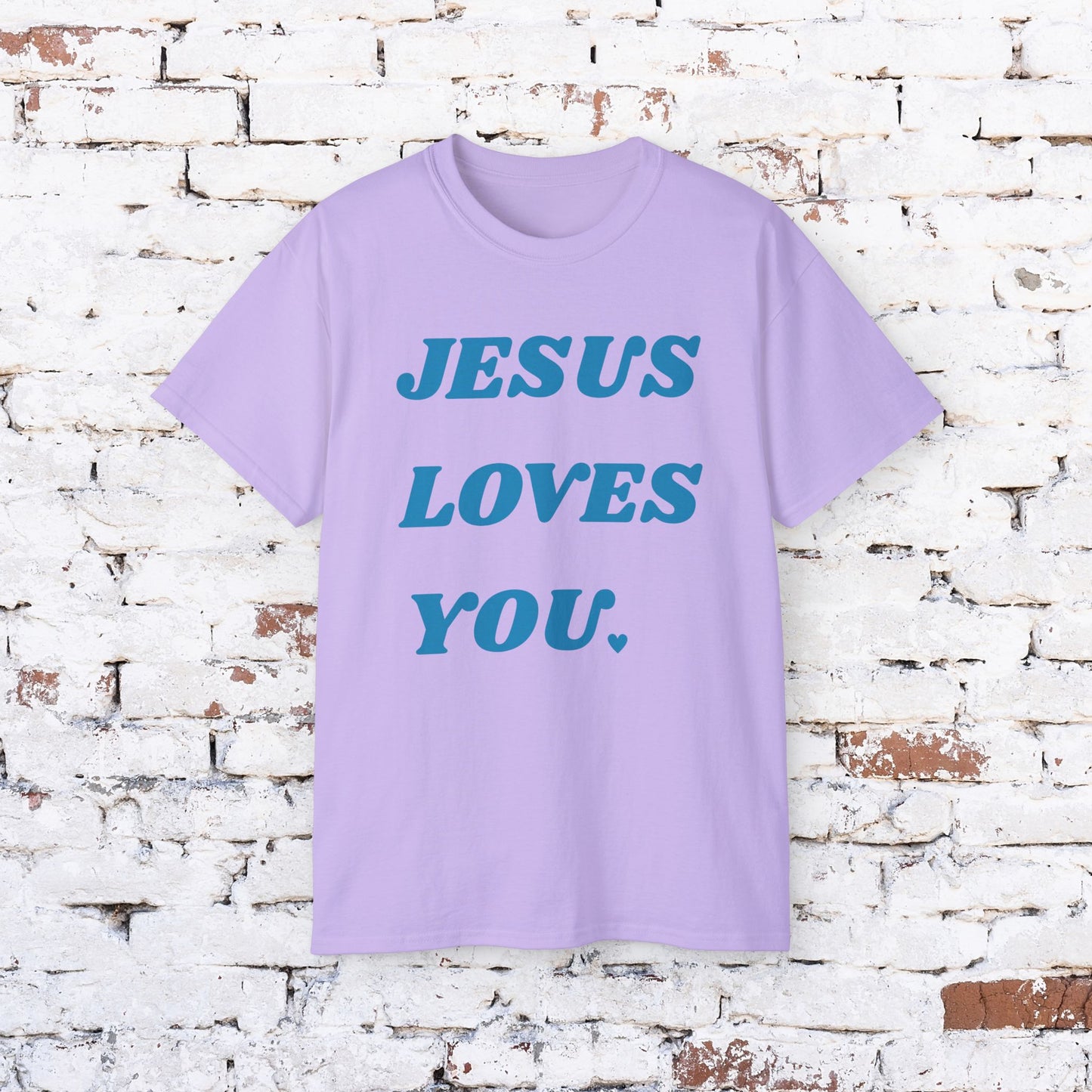 Jesus Loves You Unisex Ultra Cotton Tee - Faith-Based Casual Wear