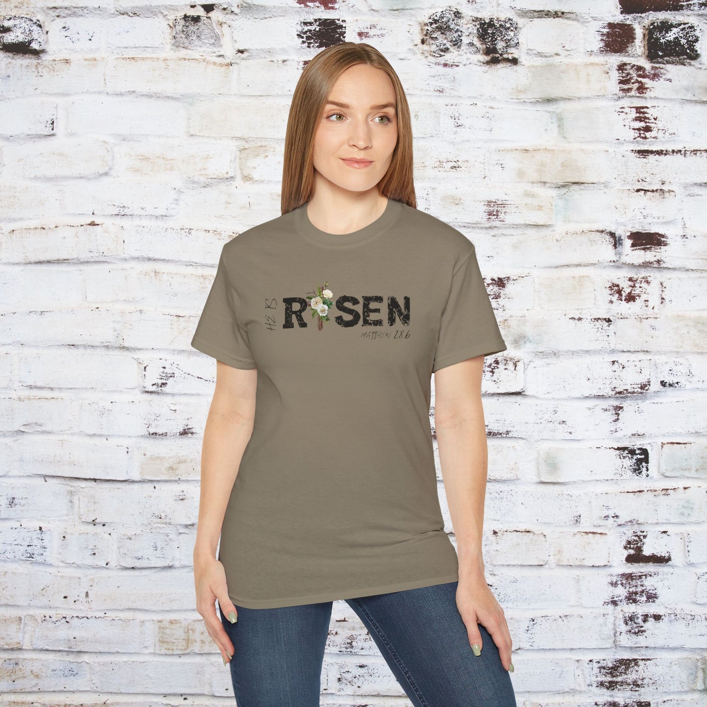 Risen Inspirational Unisex Ultra Cotton Tee