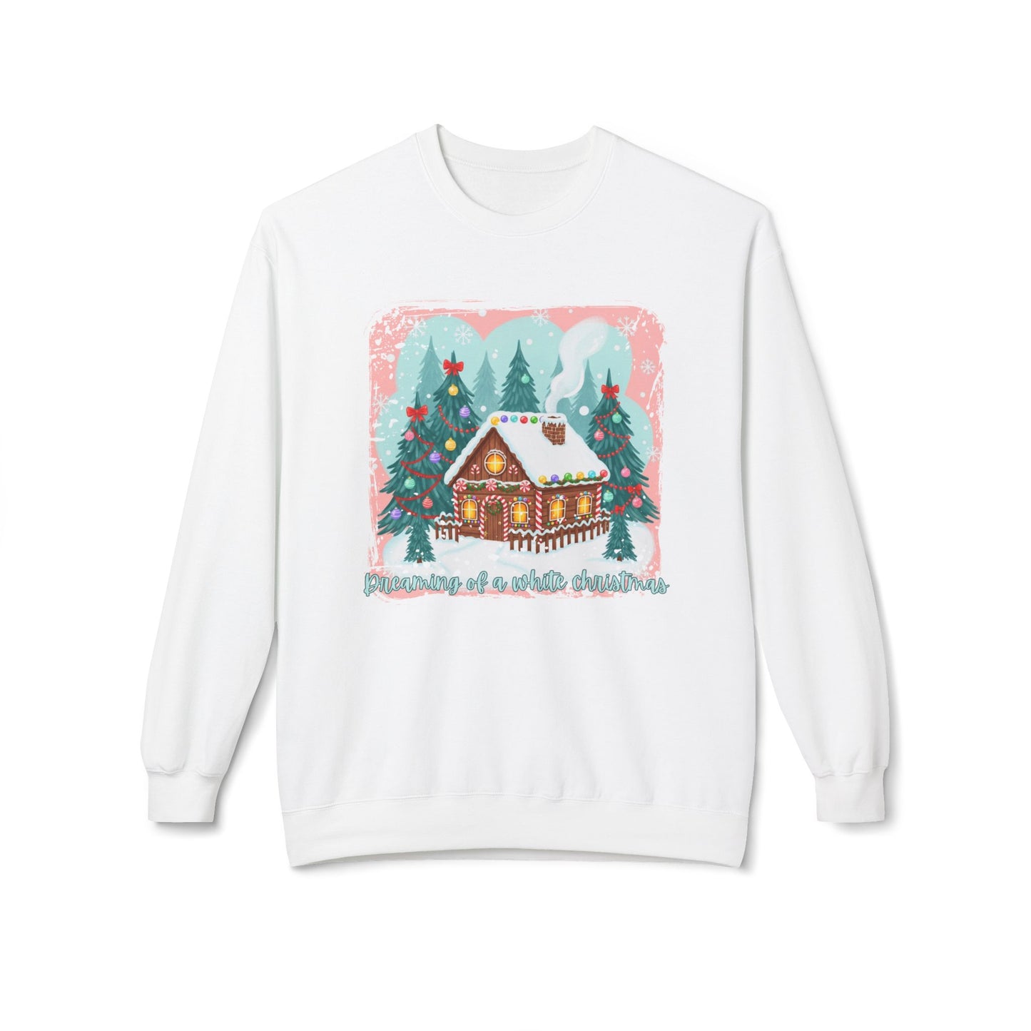 Cozy Holiday Fleece Sweatshirt - Perfect Gift for Christmas, Winter Warmth, Festive Apparel, Unisex Crewneck