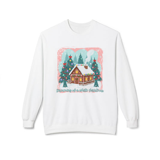 Cozy Holiday Fleece Sweatshirt - Perfect Gift for Christmas, Winter Warmth, Festive Apparel, Unisex Crewneck