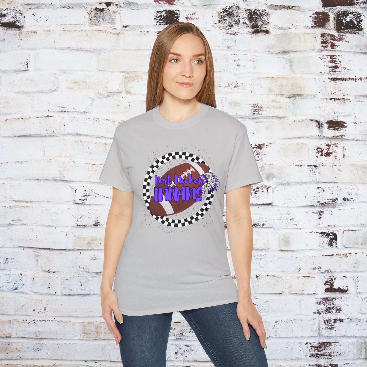 Port Neches Indians Football Tee - Unisex Ultra Cotton Shirt