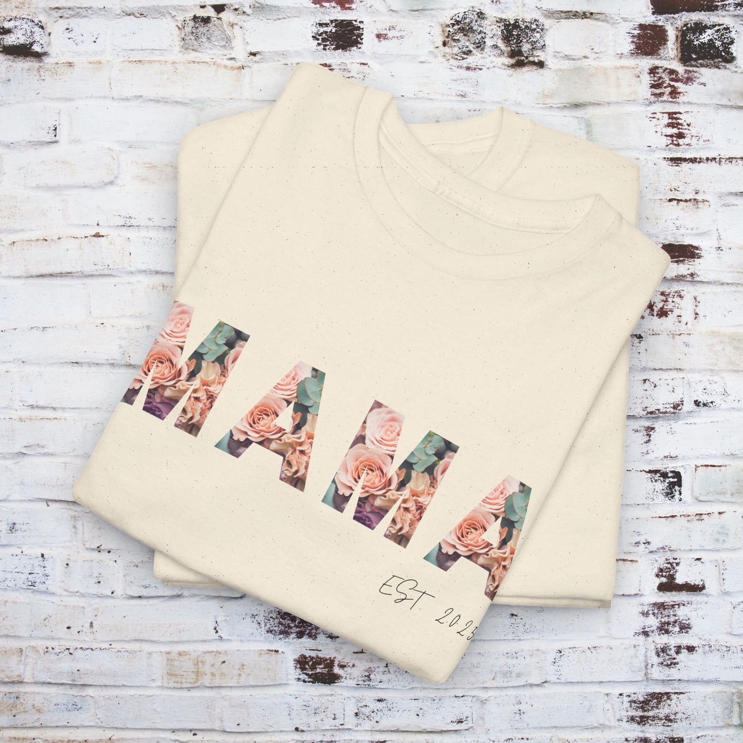 Mama Established 2011 Unisex Heavy Cotton Tee - Perfect Gift for Moms