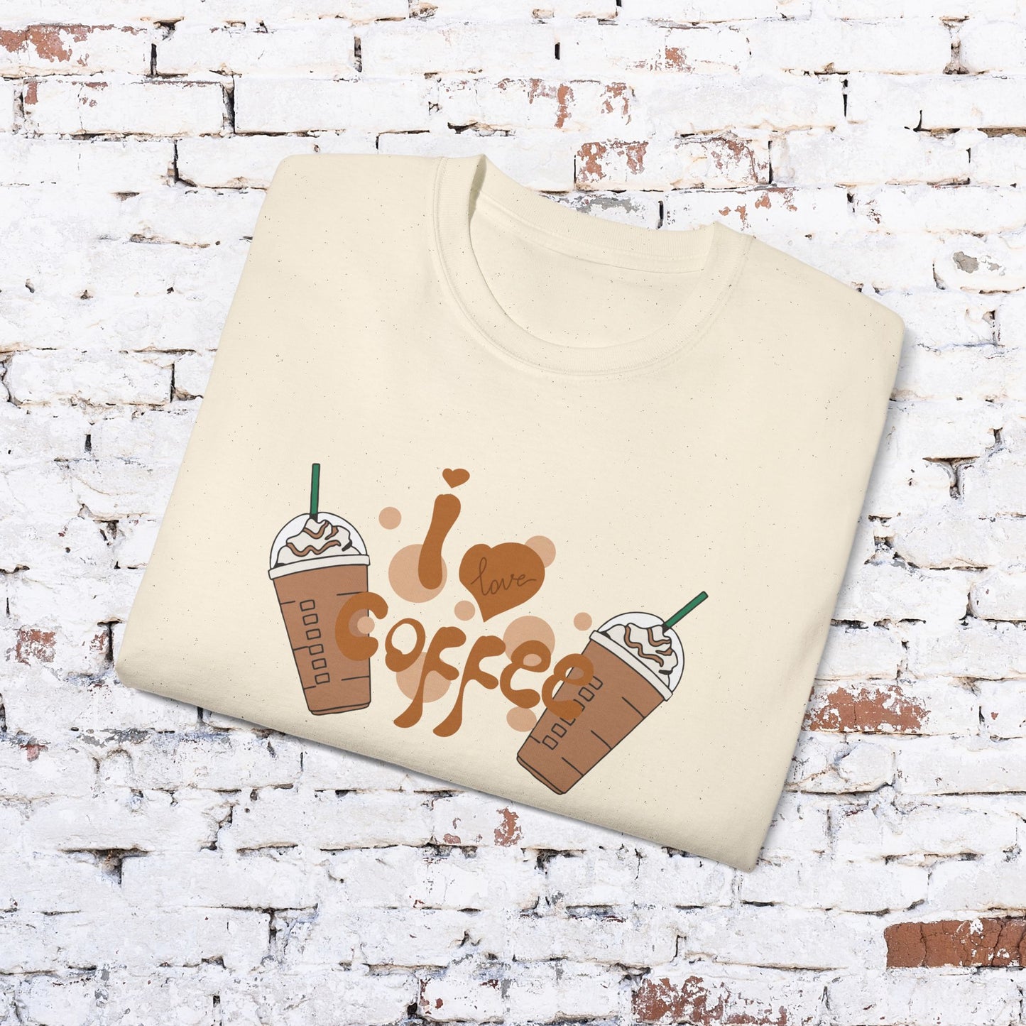 I Love Coffee Unisex Ultra Cotton Tee - Perfect for Coffee Lovers