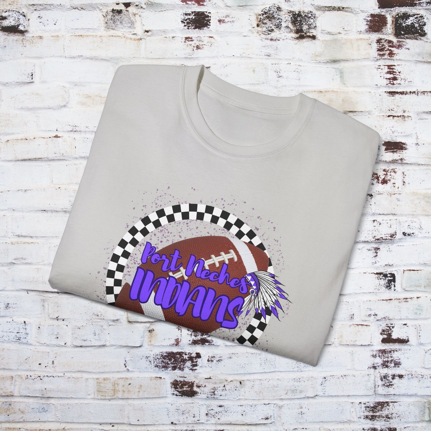 Port Neches Indians Football Tee - Unisex Ultra Cotton Shirt