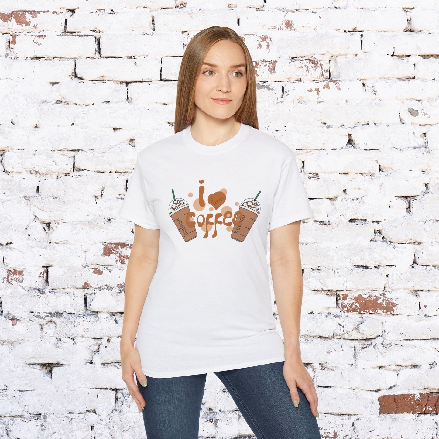 I Love Coffee Unisex Ultra Cotton Tee - Perfect for Coffee Lovers