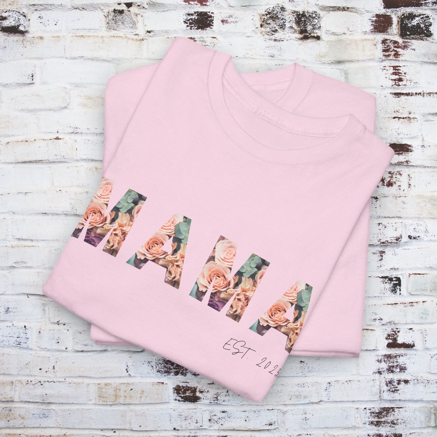 Mama Established 2011 Unisex Heavy Cotton Tee - Perfect Gift for Moms