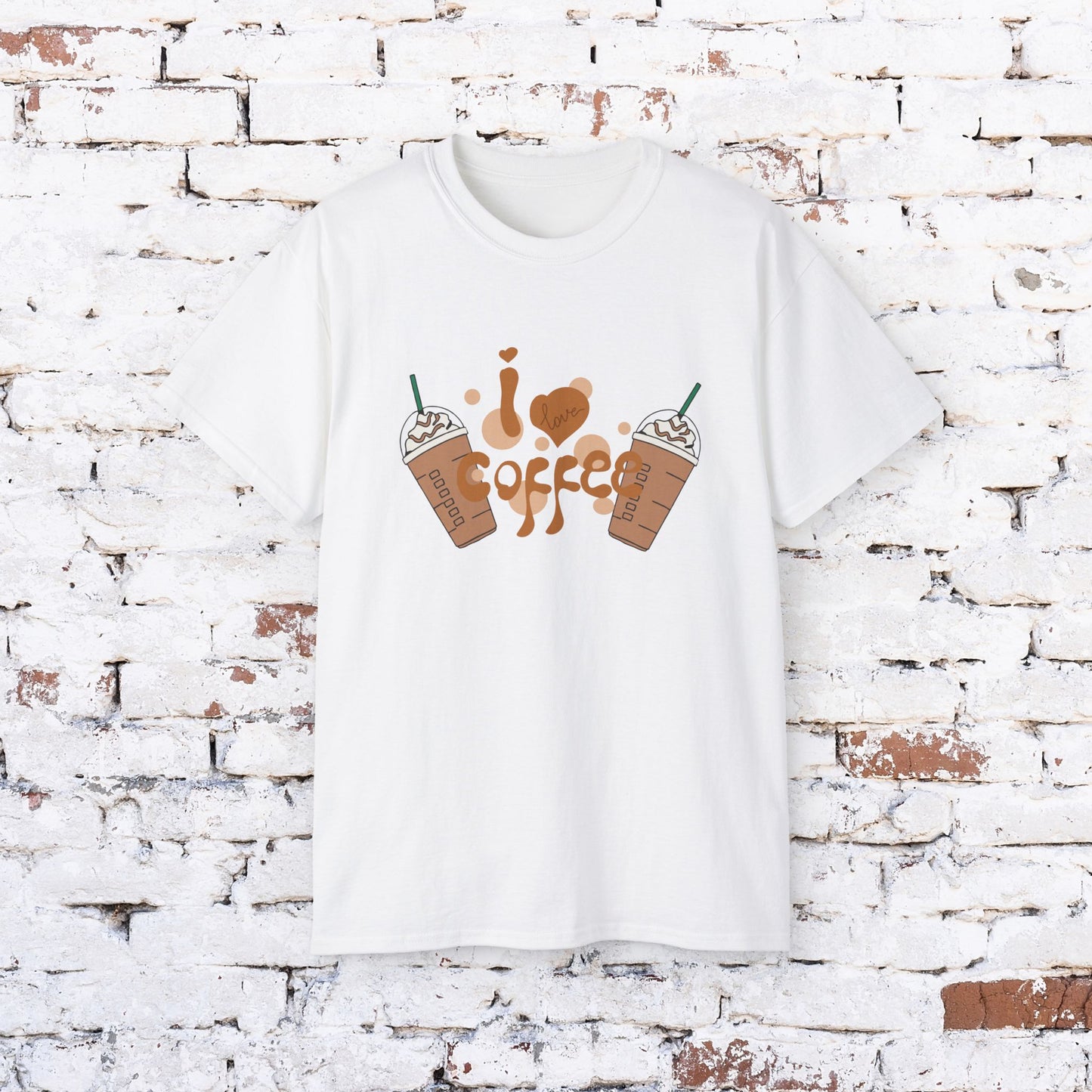 I Love Coffee Unisex Ultra Cotton Tee - Perfect for Coffee Lovers