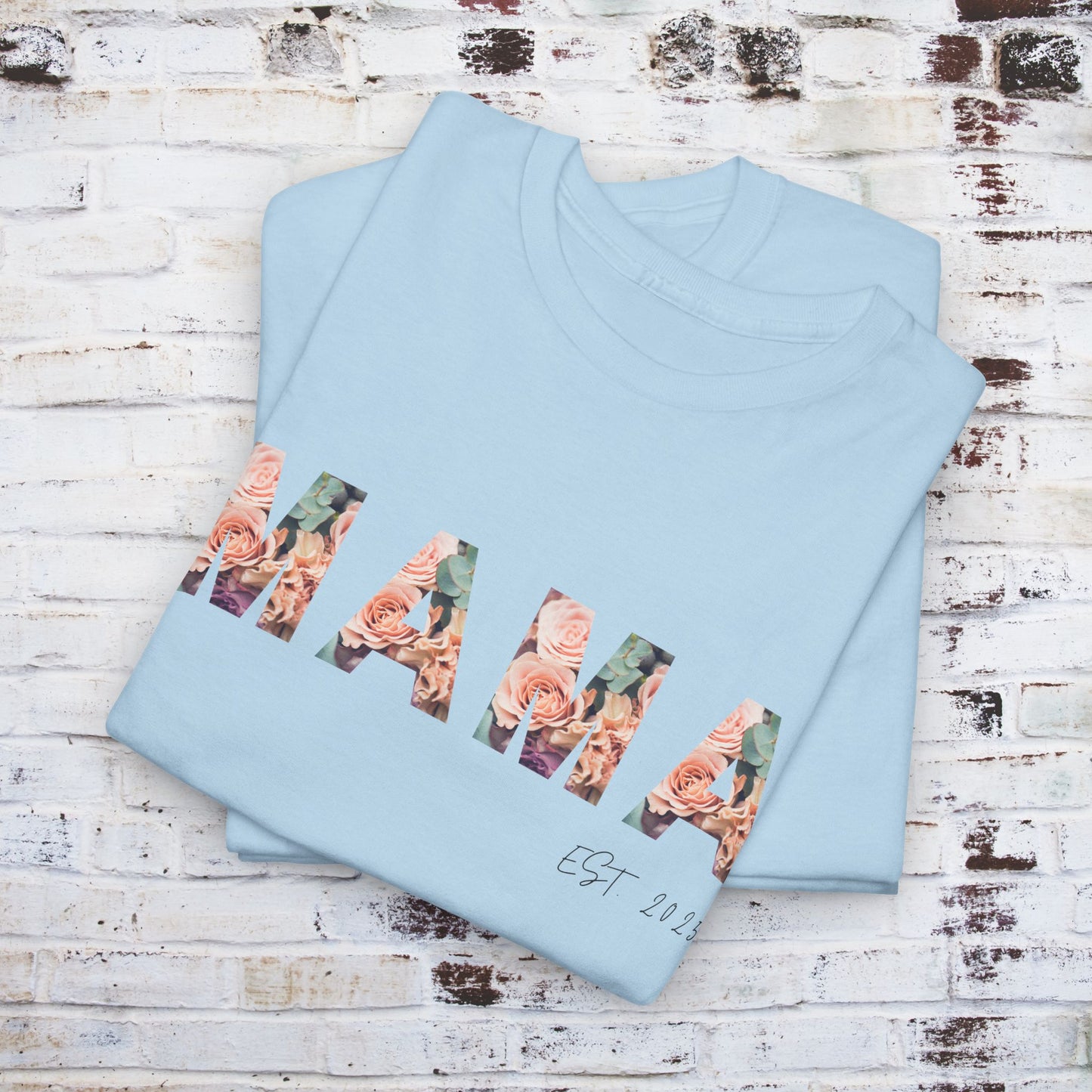 Mama Established 2011 Unisex Heavy Cotton Tee - Perfect Gift for Moms