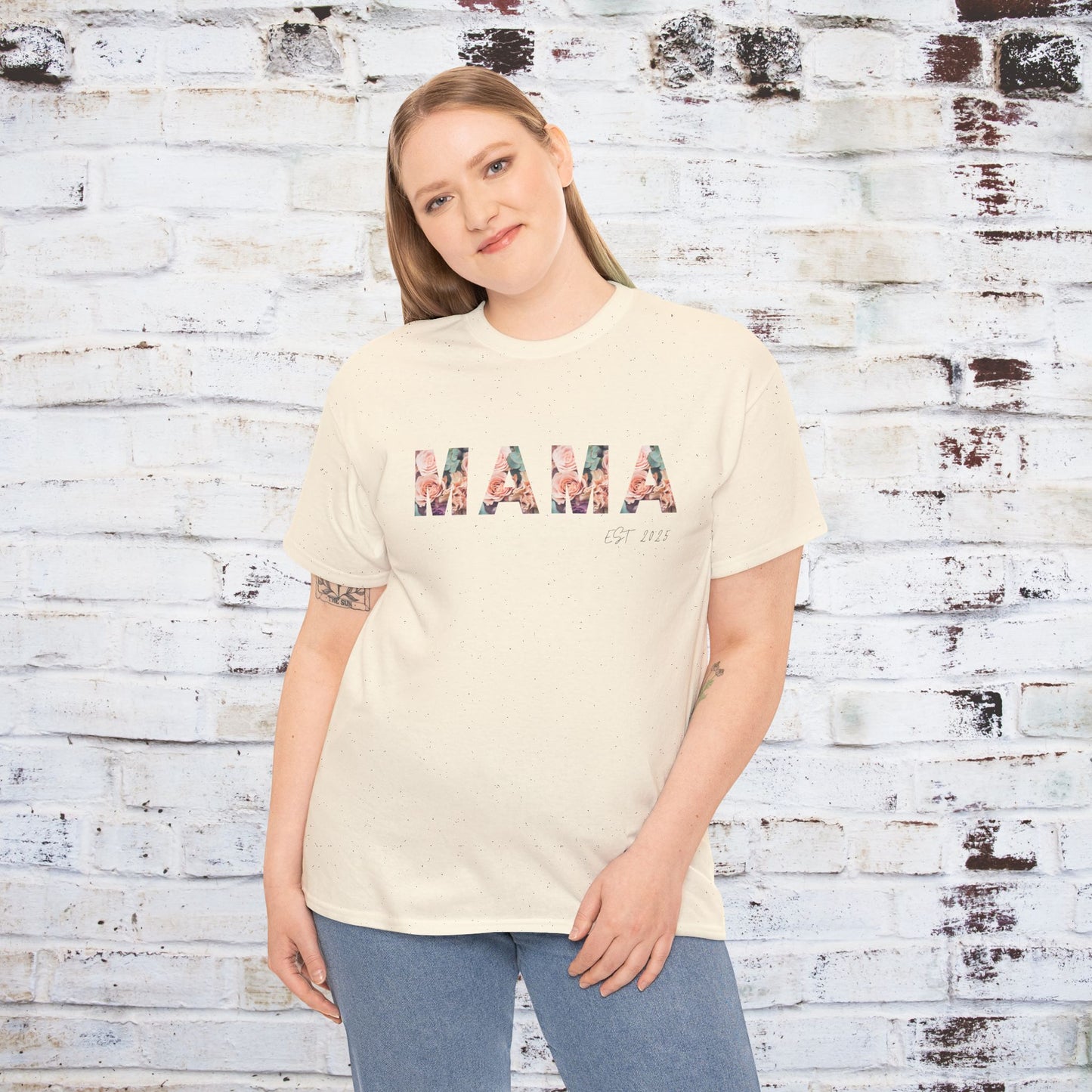 Mama Established 2011 Unisex Heavy Cotton Tee - Perfect Gift for Moms