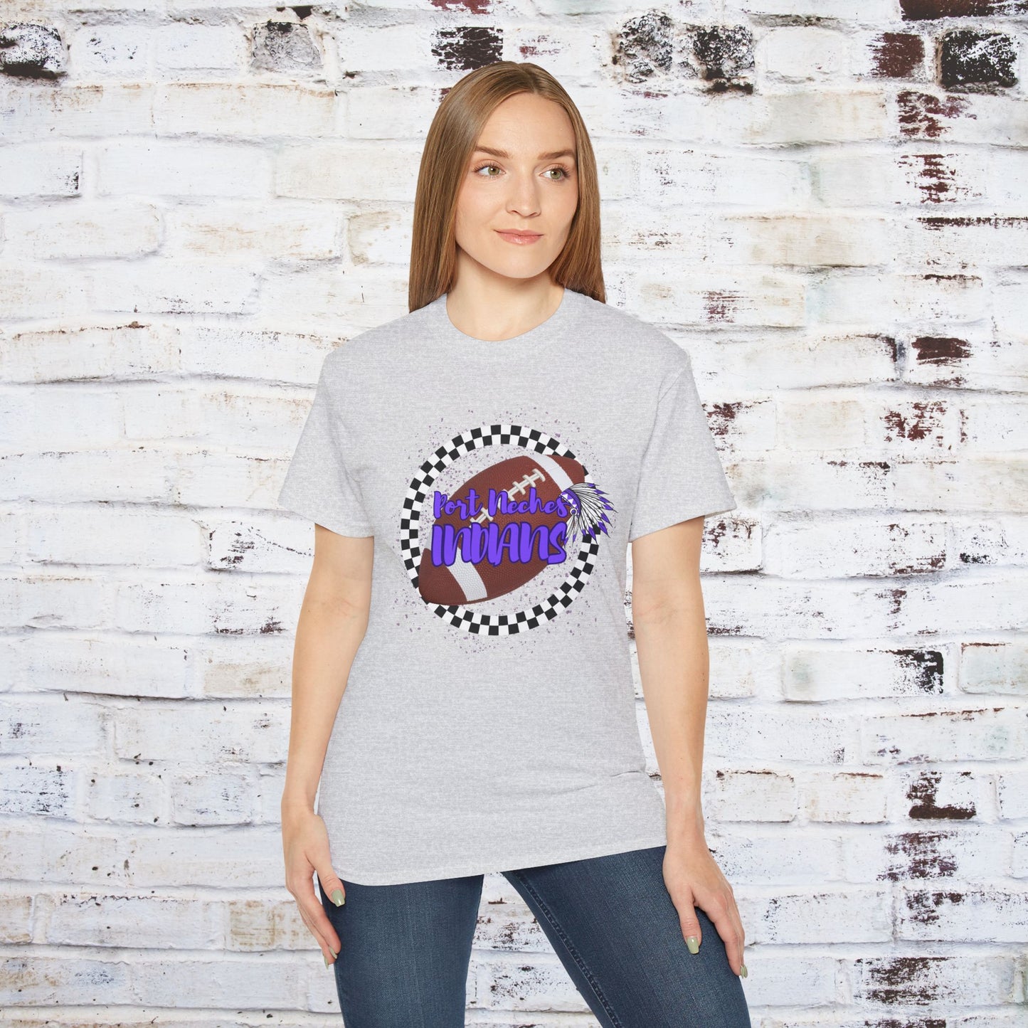 Port Neches Indians Football Tee - Unisex Ultra Cotton Shirt