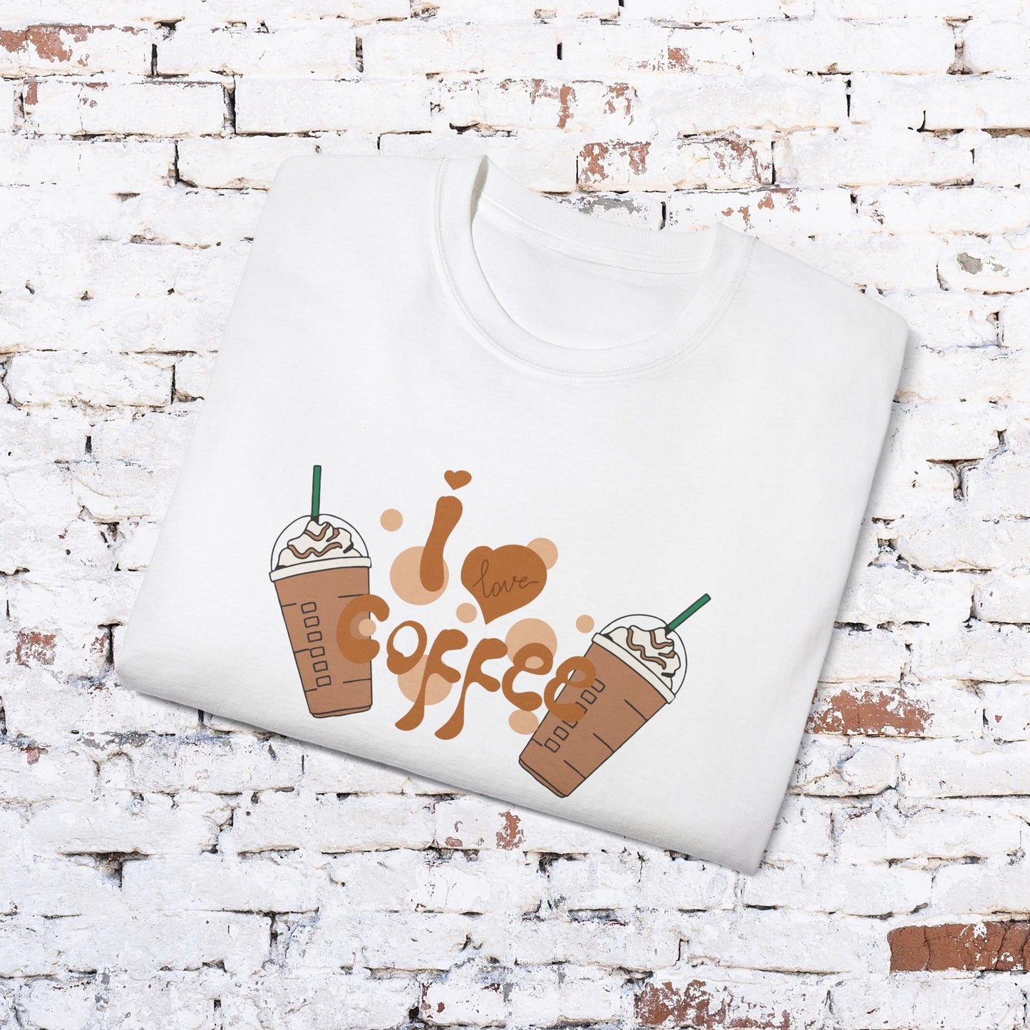 I Love Coffee Unisex Ultra Cotton Tee - Perfect for Coffee Lovers