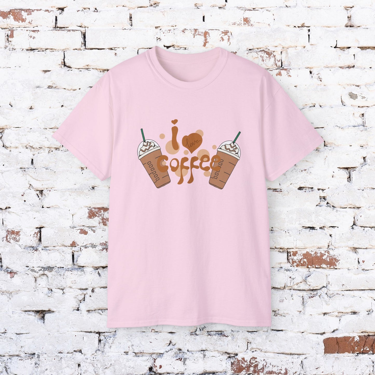 I Love Coffee Unisex Ultra Cotton Tee - Perfect for Coffee Lovers