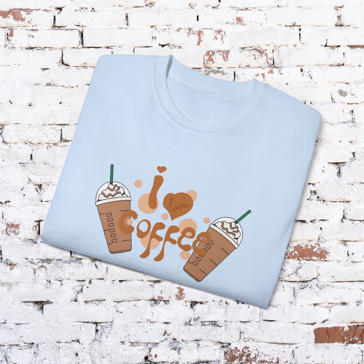 I Love Coffee Unisex Ultra Cotton Tee - Perfect for Coffee Lovers