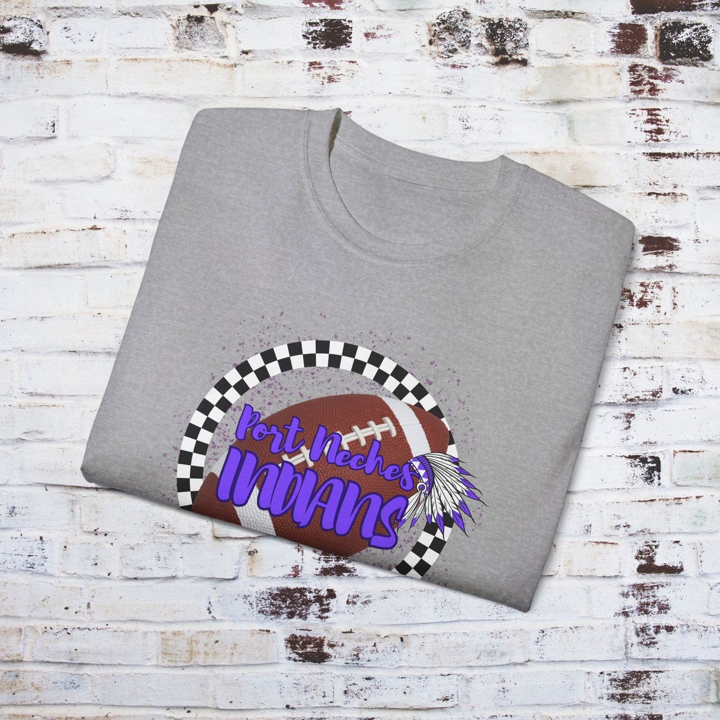 Port Neches Indians Football Tee - Unisex Ultra Cotton Shirt