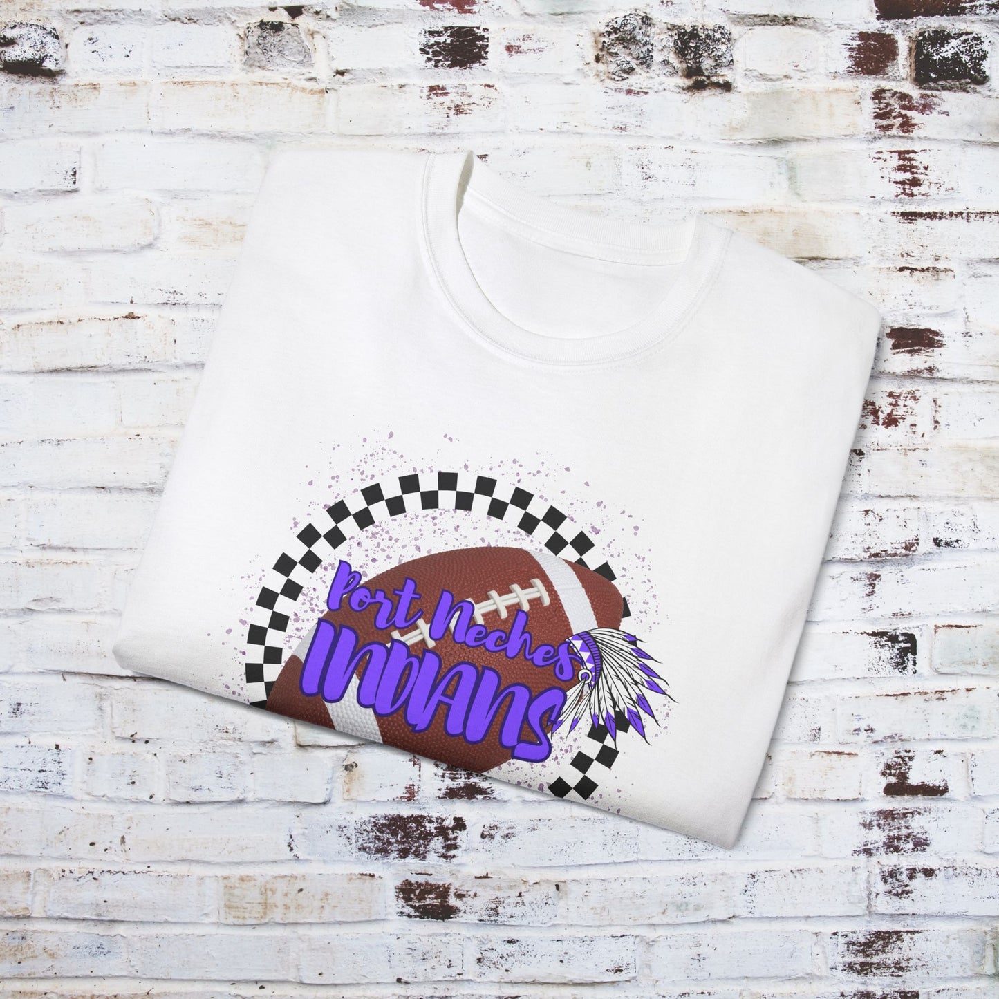 Port Neches Indians Football Tee - Unisex Ultra Cotton Shirt