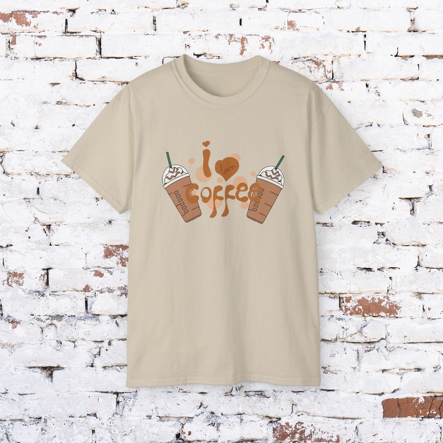 I Love Coffee Unisex Ultra Cotton Tee - Perfect for Coffee Lovers