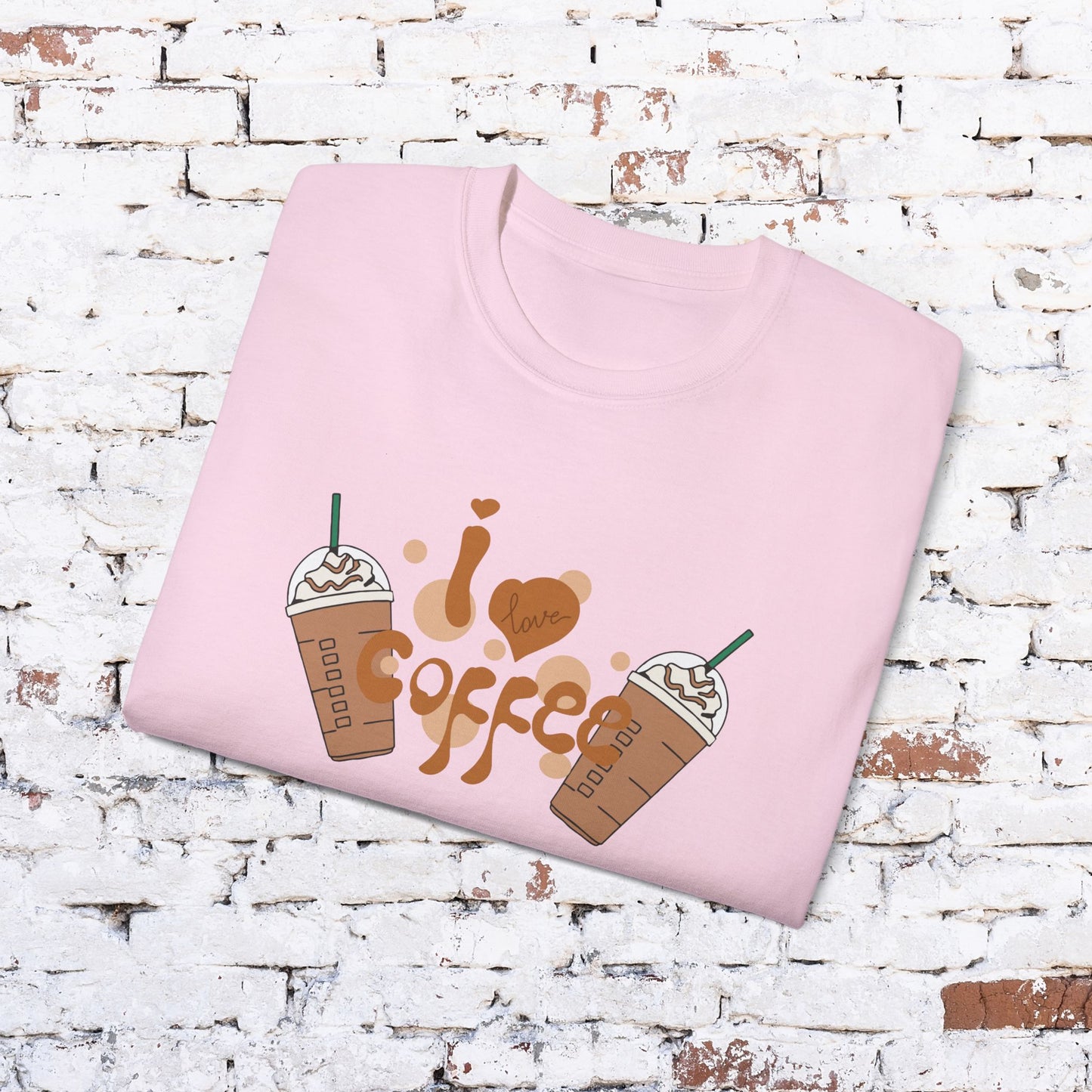 I Love Coffee Unisex Ultra Cotton Tee - Perfect for Coffee Lovers