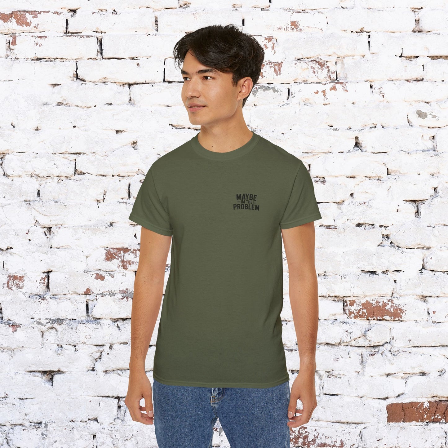 Funny Outdoorsy Unisex Ultra Cotton Tee - "Maybe I'm the Problem"