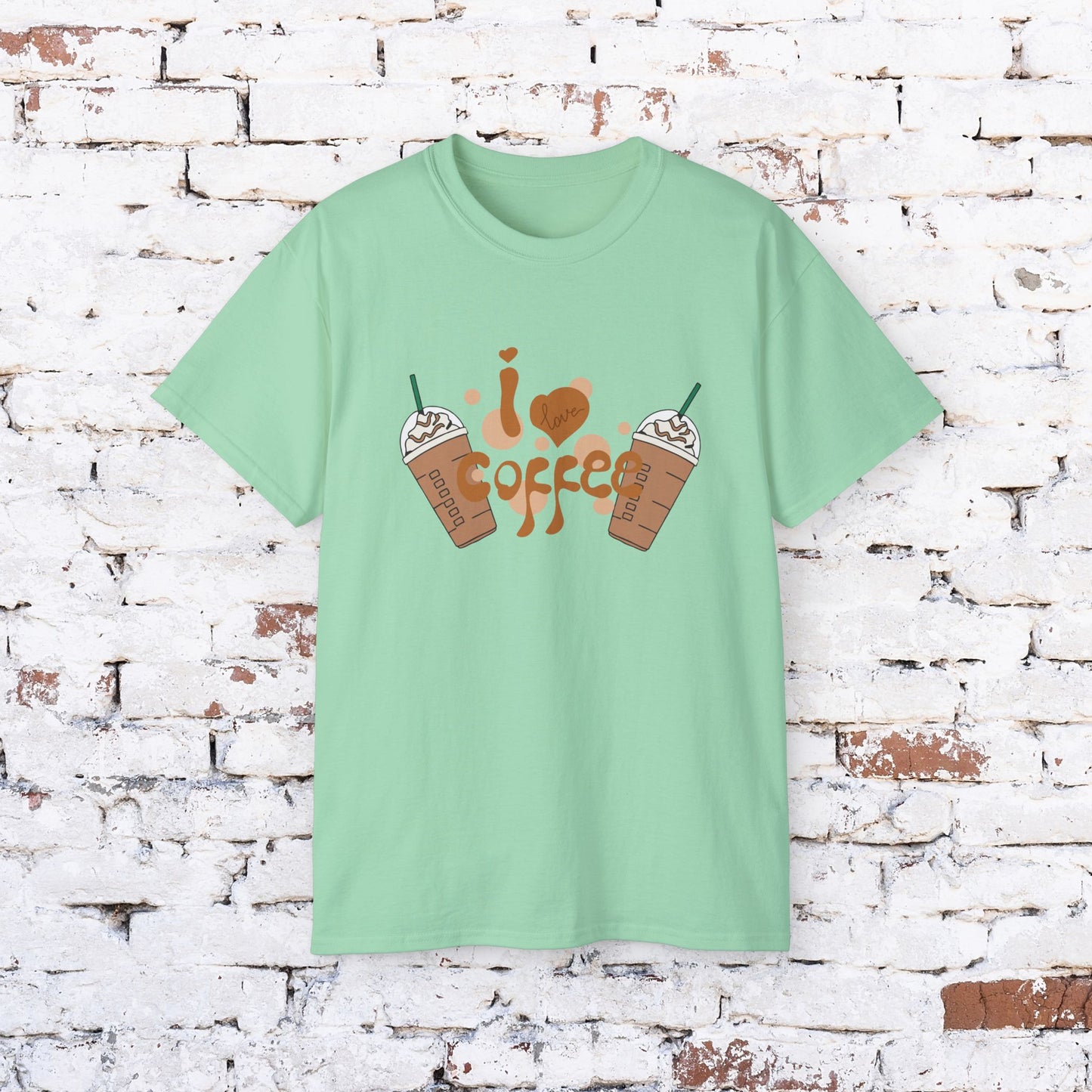 I Love Coffee Unisex Ultra Cotton Tee - Perfect for Coffee Lovers
