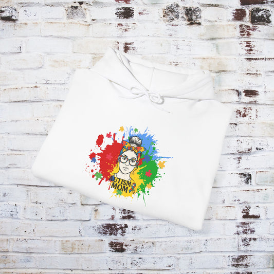 Colorful Artistic Hoodie for Proud Moms