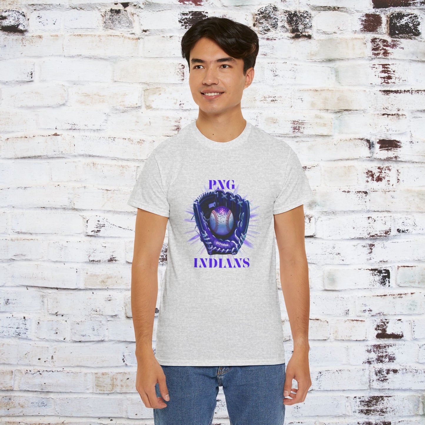 PNG Indian Baseball Team Tee