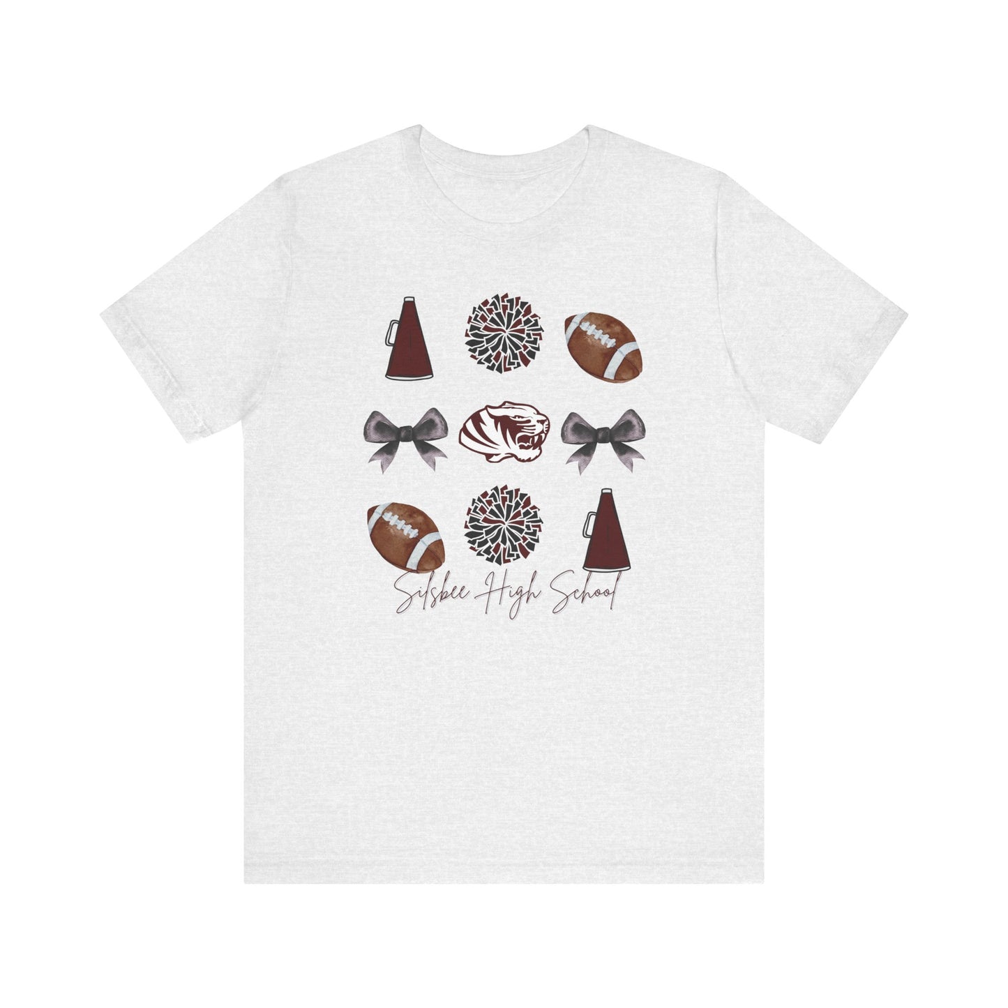 Silsbee High School Spirit T-Shirt | Tiger Mascot Cheer Football Pep Rally Tee | Game Day School Pride Shirt