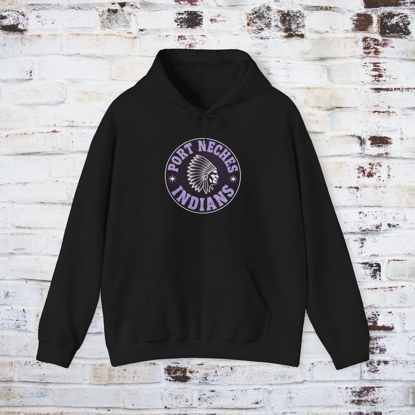 Port Neches Indians Hoodie - Unisex Heavy Blend™ Sweatshirt