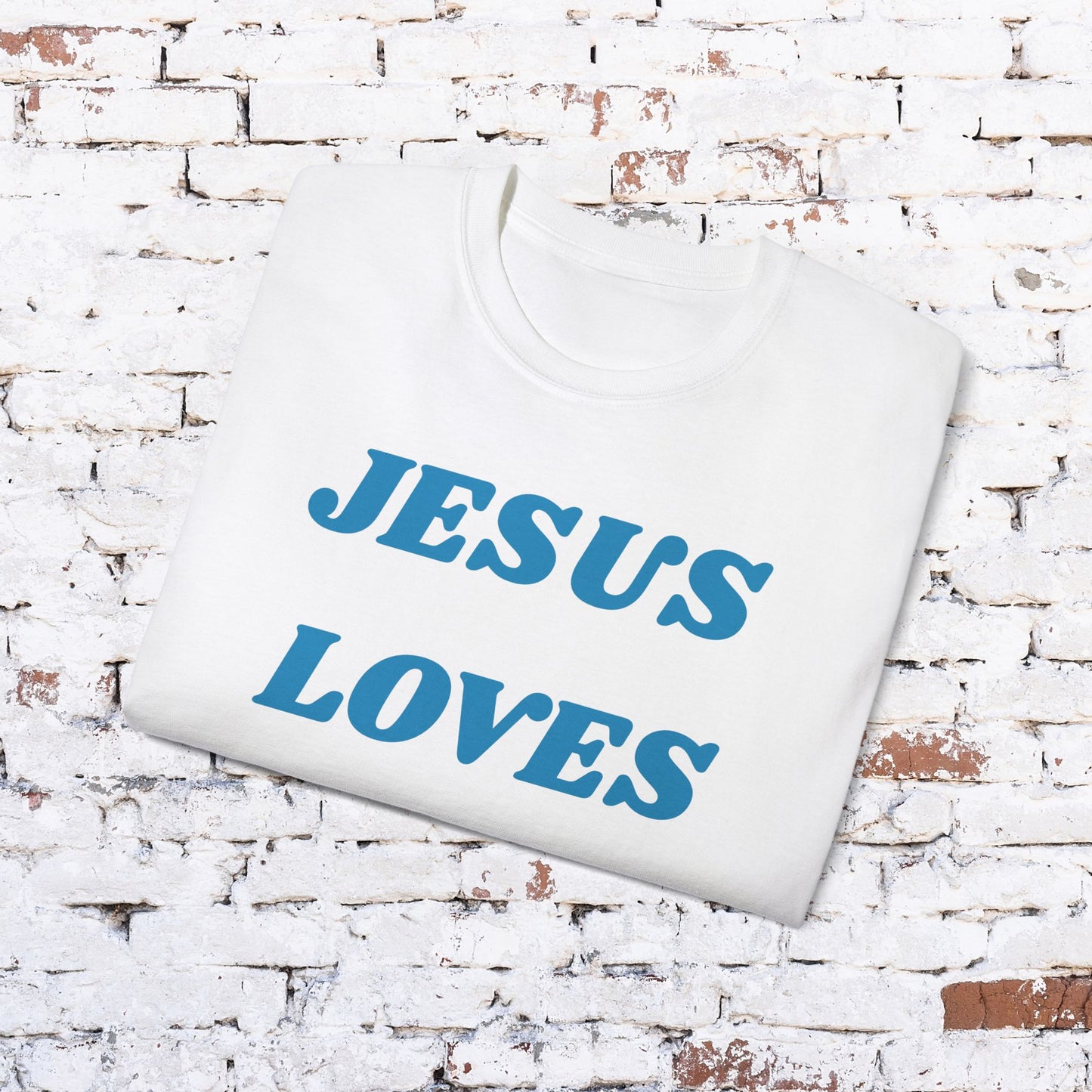 Jesus Loves You Unisex Ultra Cotton Tee - Faith-Based Casual Wear