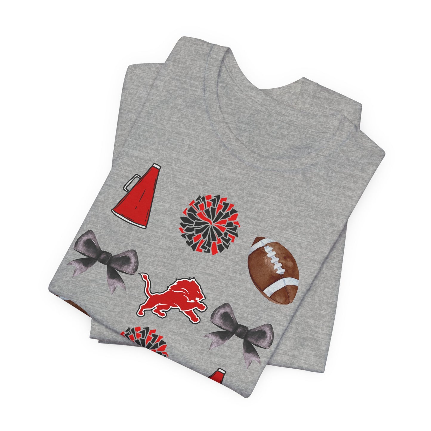 Kountze High School Spirit T-Shirt | Lions Mascot Cheer Football Pep Rally Tee | Game Day School Pride Shirt