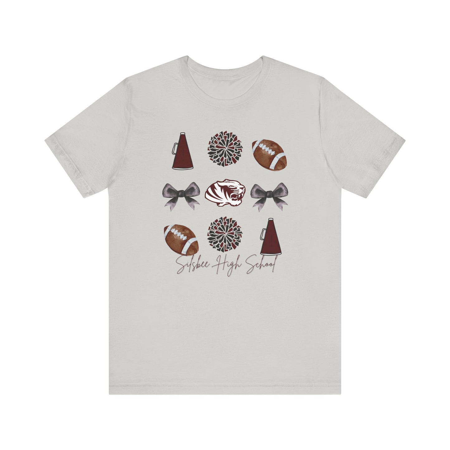 Silsbee High School Spirit T-Shirt | Tiger Mascot Cheer Football Pep Rally Tee | Game Day School Pride Shirt