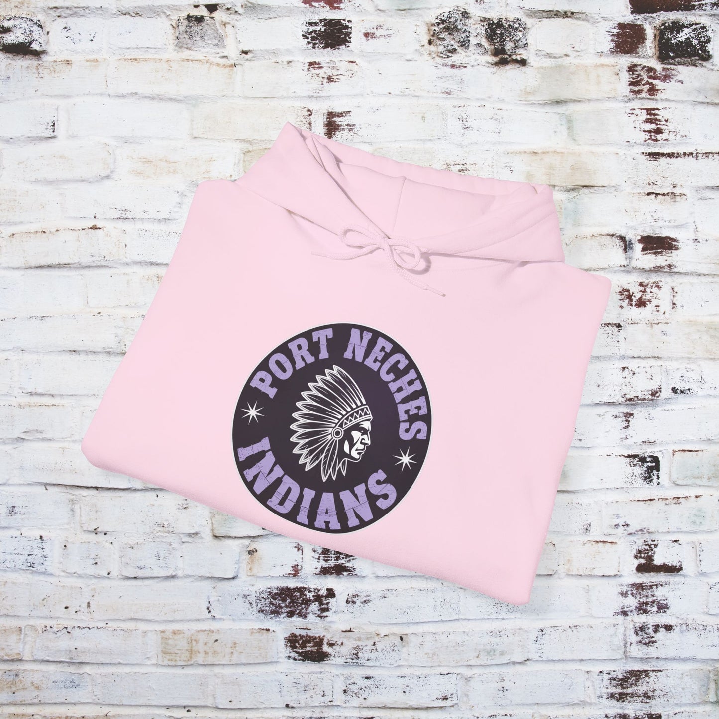 Port Neches Indians Hoodie - Unisex Heavy Blend™ Sweatshirt