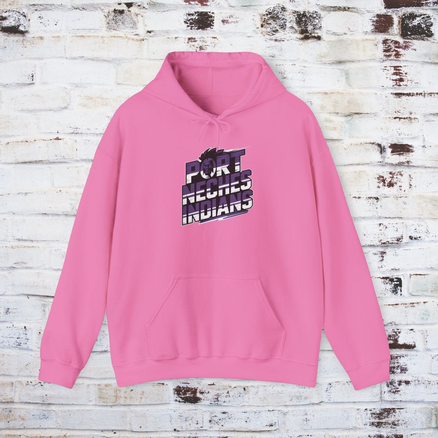 Port Neches Indians Unisex Heavy Blend Hoodie - Comfortable and Stylish Sweatshirt
