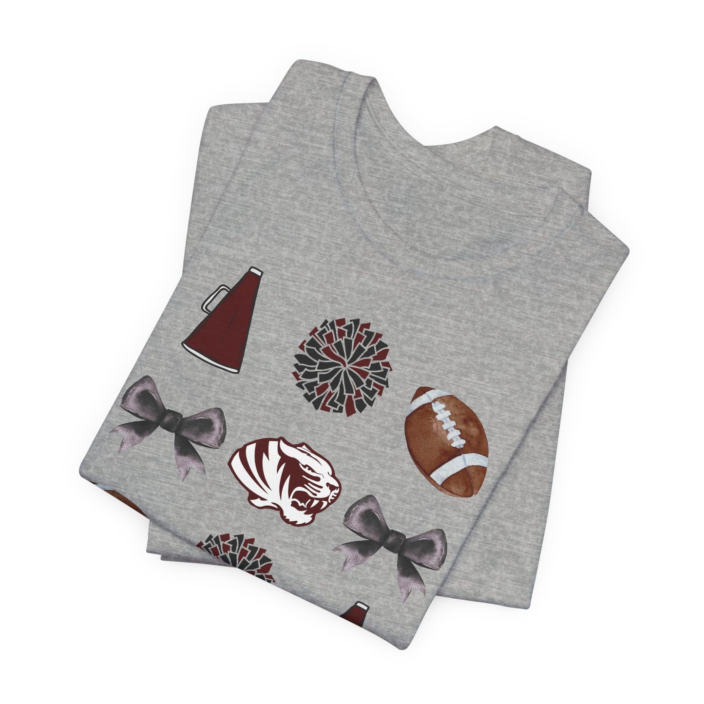 Silsbee High School Spirit T-Shirt | Tiger Mascot Cheer Football Pep Rally Tee | Game Day School Pride Shirt