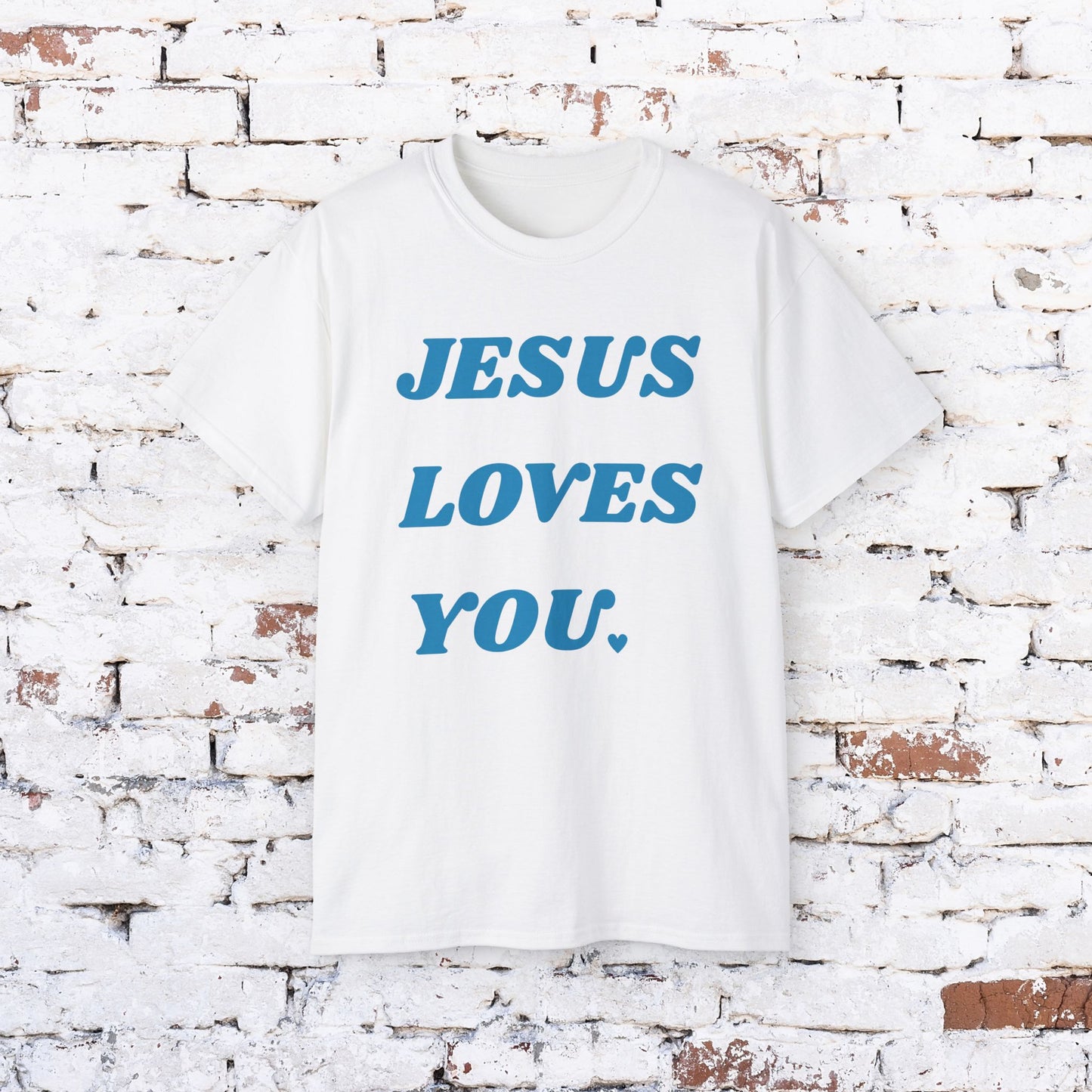 Jesus Loves You Unisex Ultra Cotton Tee - Faith-Based Casual Wear